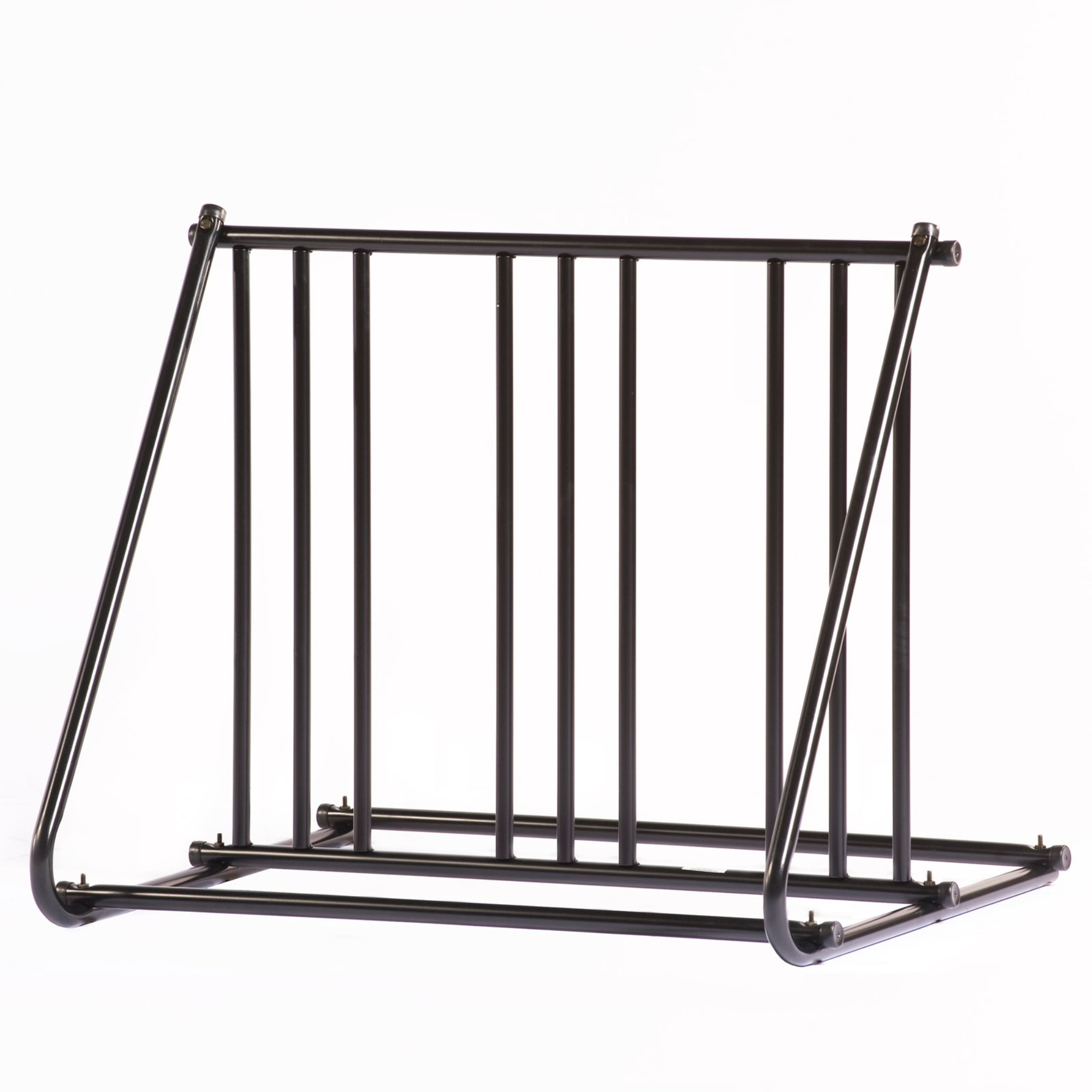 Saris Mighty Mite 6-Bike Parking Rack, Indoor and Outdoor Grid Bike Rack, Black